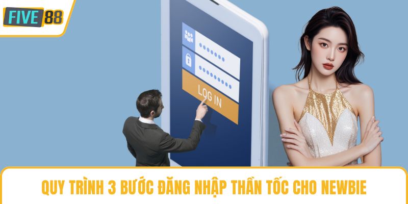 Quy trình 3 bước đăng nhập thần tốc cho newbie